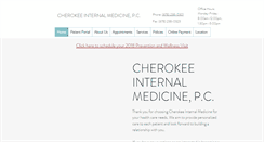 Desktop Screenshot of cherokeeim.com